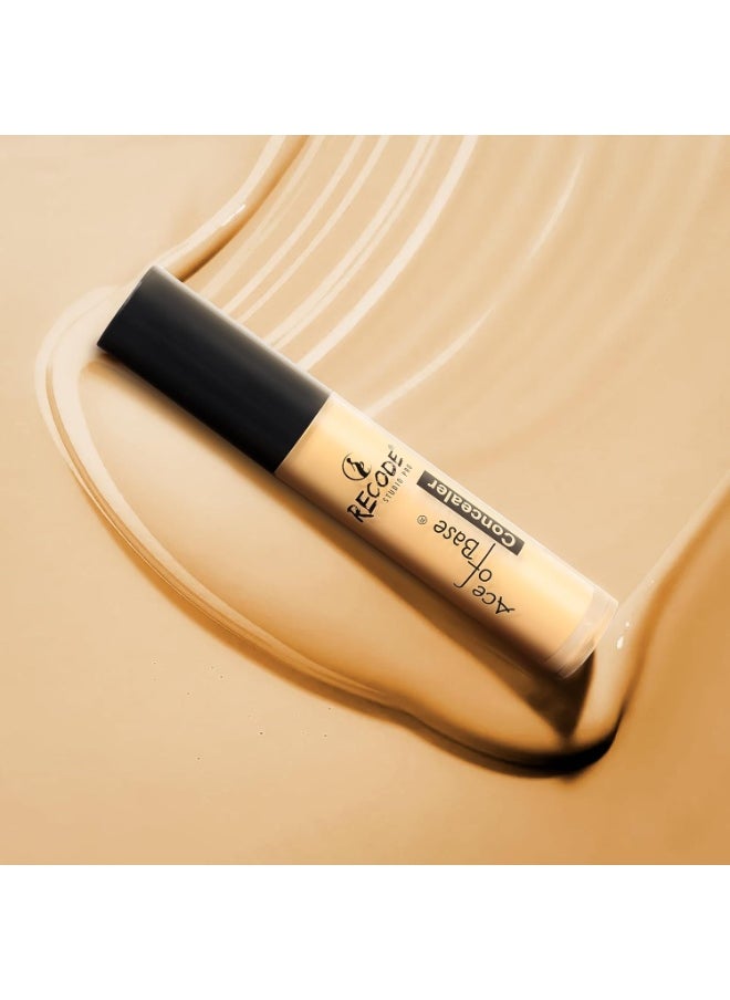 Concealer comes with Natural Matte Finish & Blendable High Coverage Formula, Waterproof & Lightweight, Shade 06 Yellow, 6ml