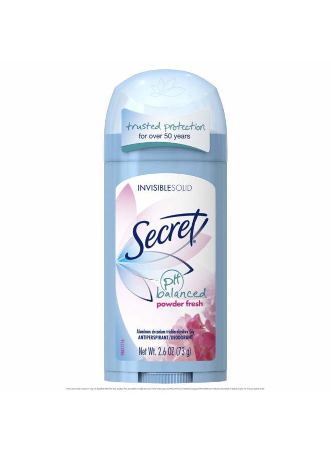 Powder Fresh Invisible Solid Antiperspirant and Deodorant 2.6 oz