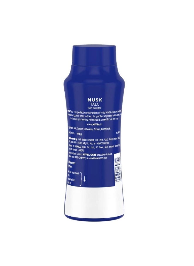 Nivea Musk Talc 100gram