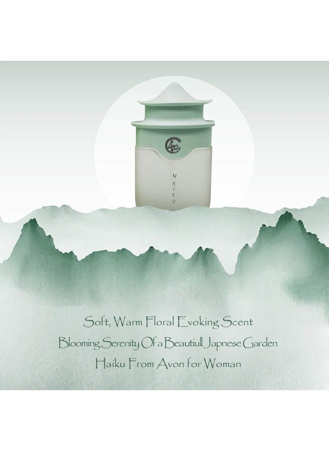 Haiku Eau de Parfum Spray 1.7 fl. oz. | Refreshing Floral Symphony with Japanese Yuzu, Muguet, and Blonde Woods Haiku Perfume for Women