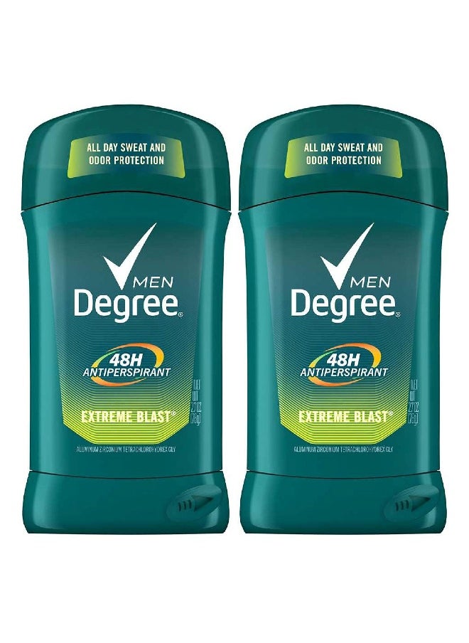 Deodorant Mens Extreme Blast (79ml) 2.7 Ounce (Pack of 2)