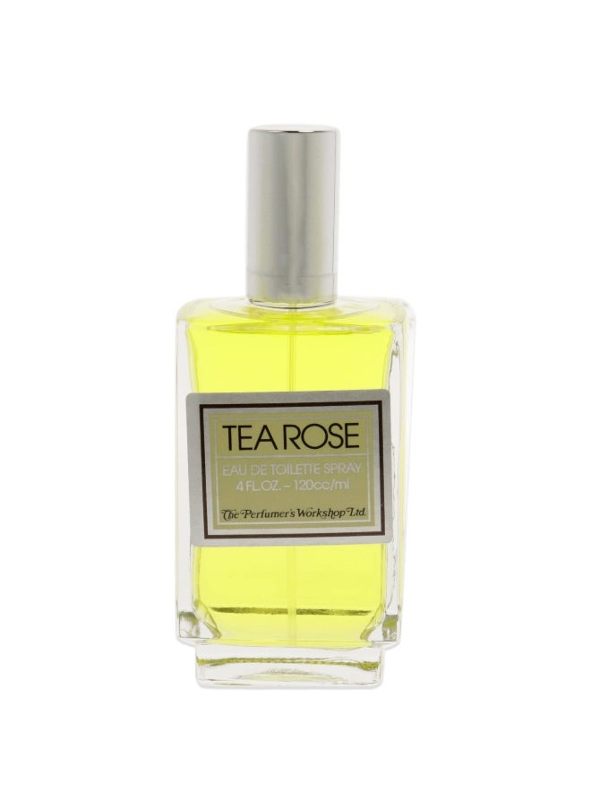 Tea Rose by Perfumer's Workshop for Women - 4 Ounce EDT Spray