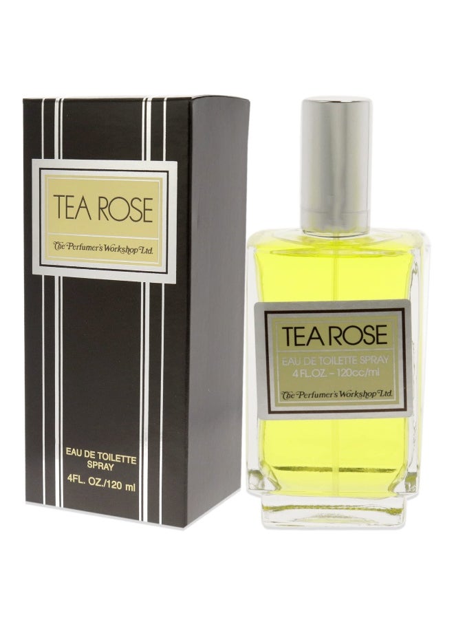 Tea Rose by Perfumer's Workshop for Women - 4 Ounce EDT Spray