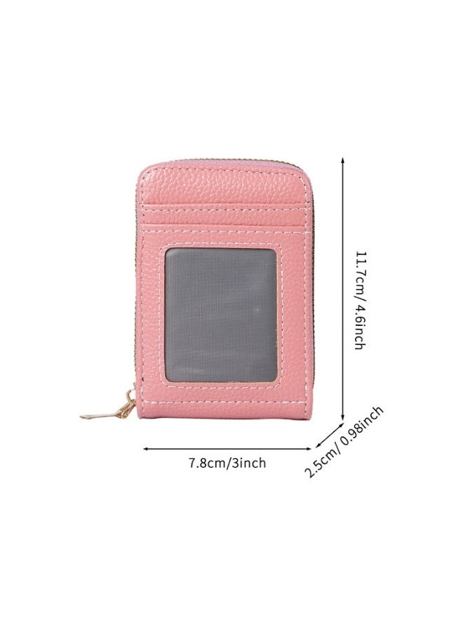 Multi-salad Chain Credit Card Bag 12 Card Slots Anti-theft Wallet Women's Small Card Holder Purse Wallet