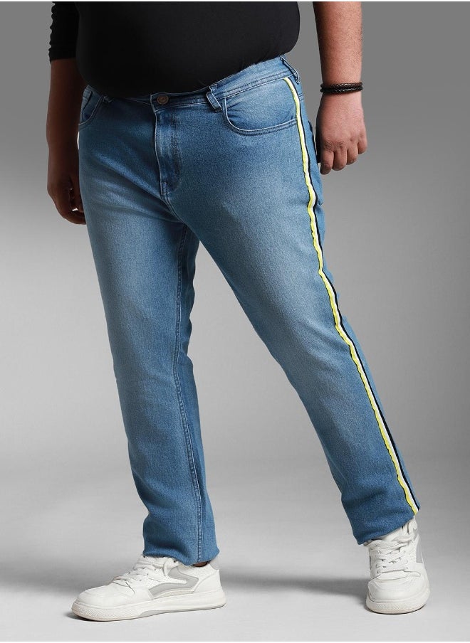 Men Blue Plus Jeans