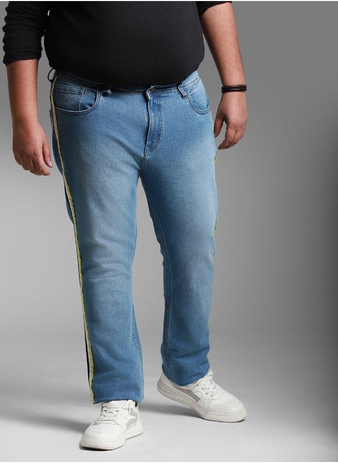 Men Blue Plus Jeans