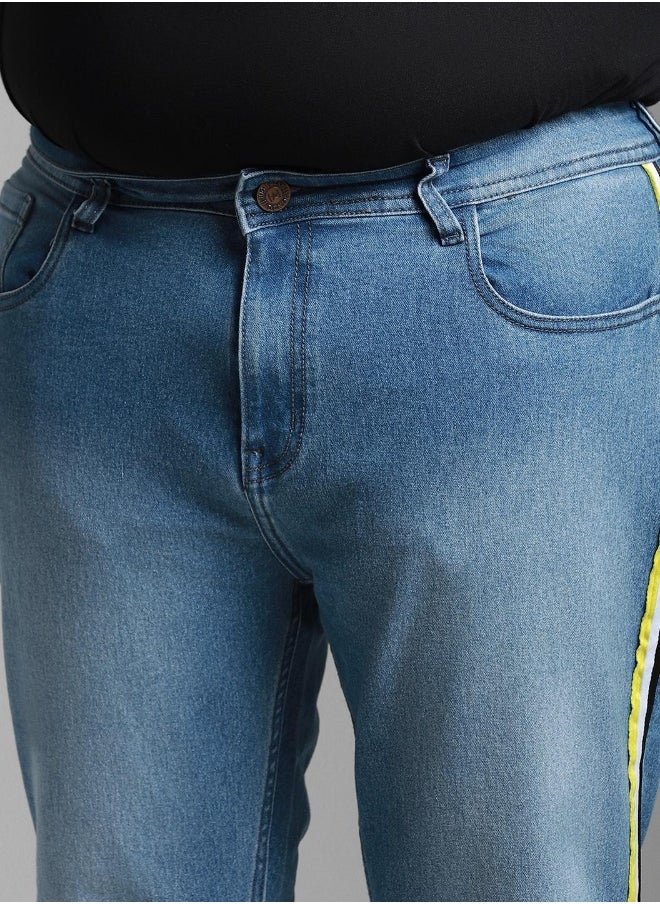 Men Blue Plus Jeans
