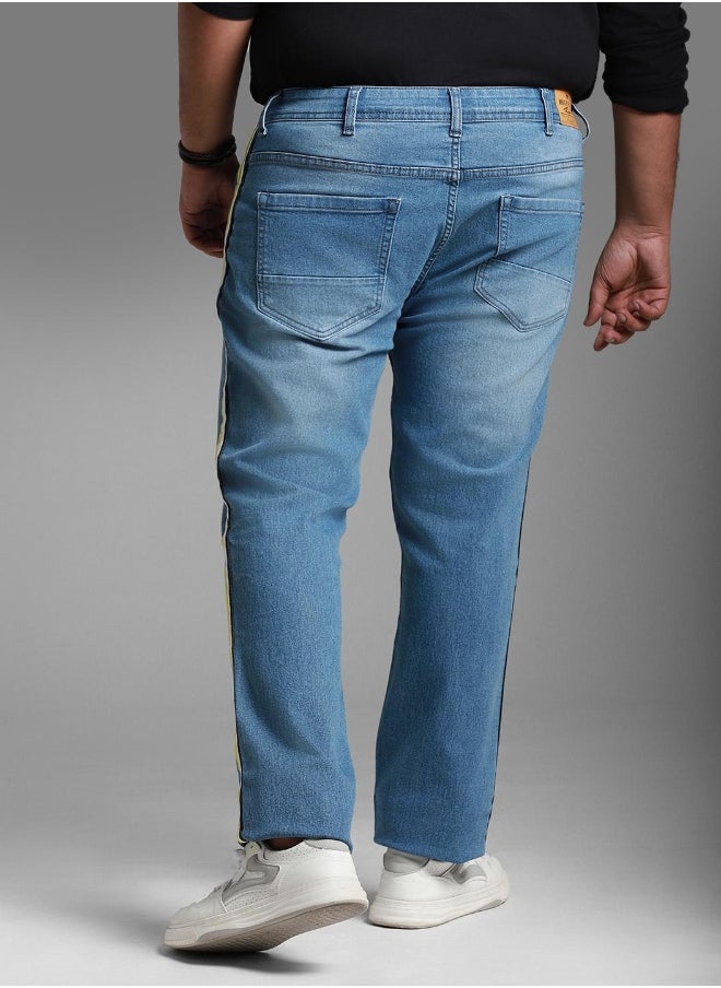 Men Blue Plus Jeans