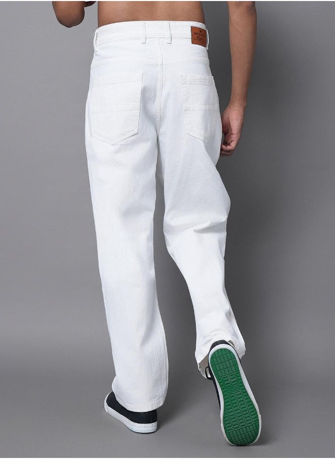 Mens White Jeans