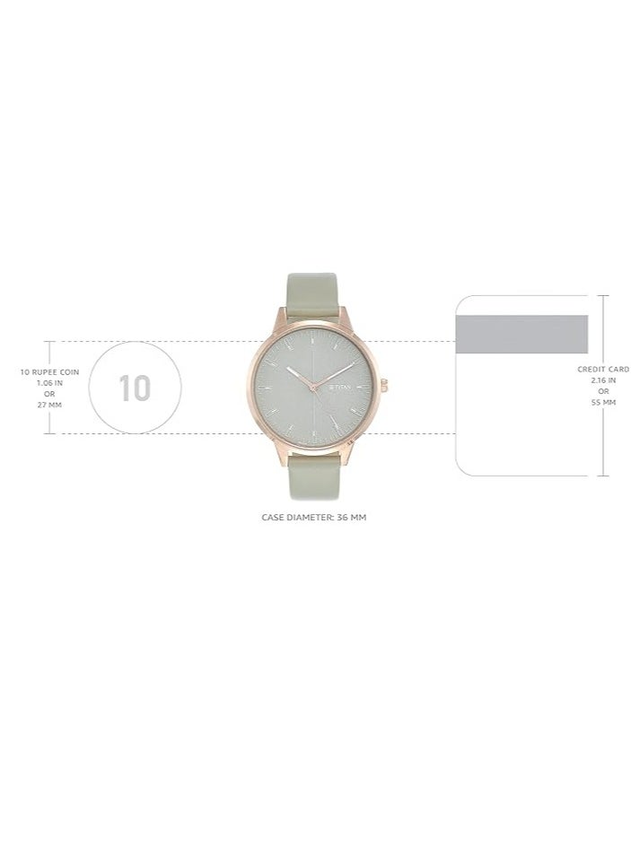 Neo Analog Round Watch for Women's
