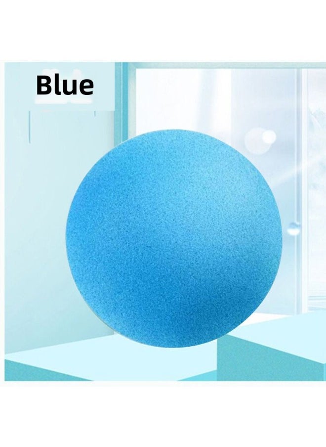 Indoor Quiet Pat Ball Yiwu Large Parent-Child Elastic Silent Sports Children Baby Sponge Basket Football Toy-Color:Blue-Diameter:Small Mute Ball ]