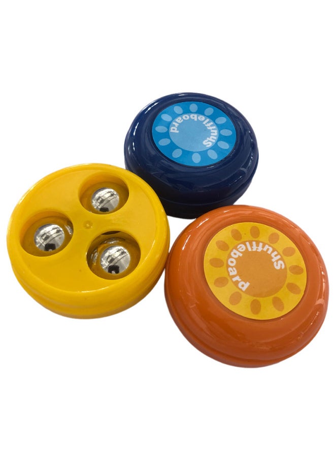 Curling Ball Various Specifications High Quality Plastic Children's Desktop Game Mini Shuffleboard Wholesale-Color:Diameter 46mm Blue