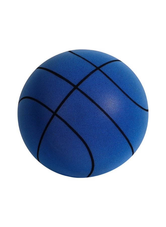 Bouncing Ball Toy Led Light Interactive Cat Toy Kitten Teaser Colorful Flashing Light Fun Pet Playtime-Color:Basketball Line-Blue-Diameter:No. 2 ]