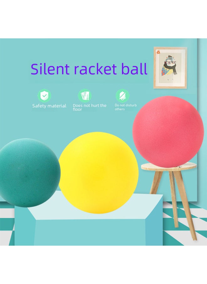 Indoor Quiet Pat Ball Yiwu Large Parent-Child Elastic Silent Sports Children Baby Sponge Basket Football Toy-Color:Yellow Basketball Pattern-Diameter:Oversized Silent Ball ]