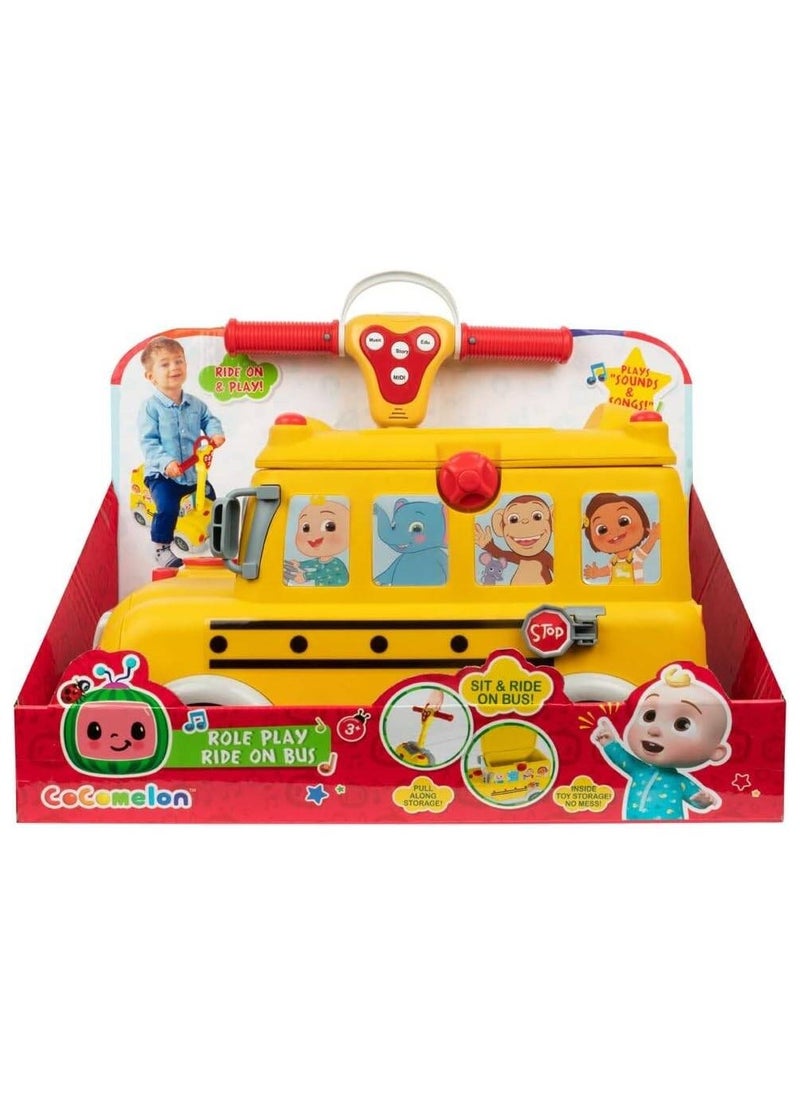 COCOMELON RIDE ON BUS ROLE PLAY SET