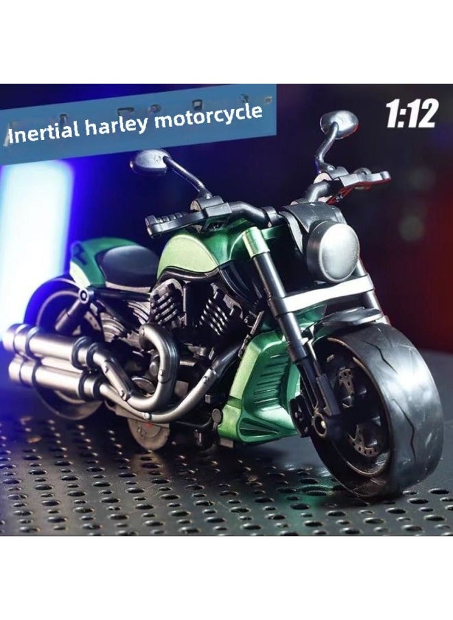 Simulation Motorcycle Model Car Model Boys Inertia Motorcycle Toy Car Ornaments-Color:A Bag Of Random