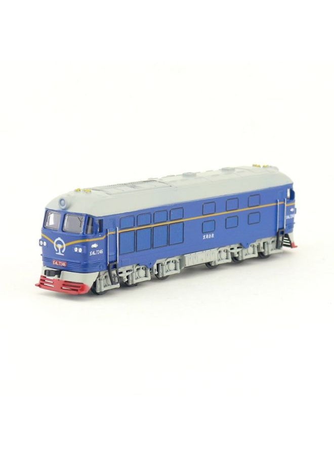 Shenghui Alloy Car Model Children's Toys Dongfeng 7246 1518 Internal Combustion Train Huili Sound And Light Gift Box-Color:Dongfeng 4 Red