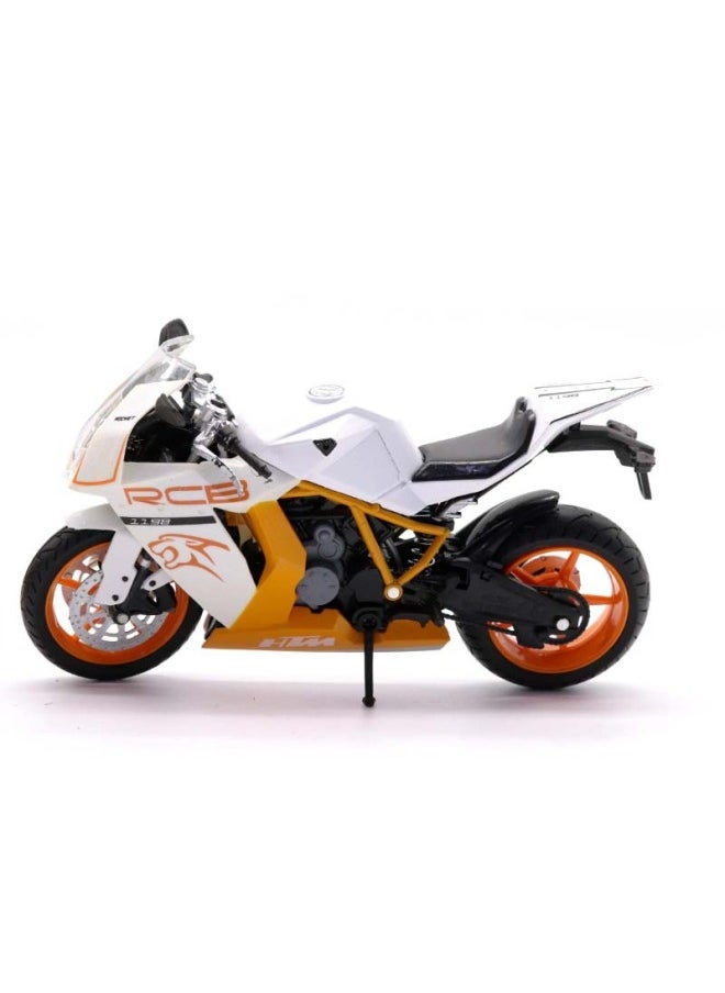 1:12 Alloy Motorcycle Model Children's Toy Motorcycle Ornaments Boy Toy Car Model-Color:794 Red
