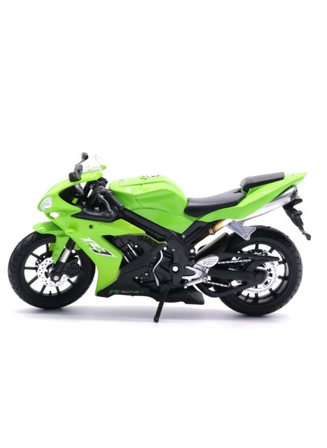 Step Into 1:12 Alloy Motorcycle Yamaha Motorcycle Children's Toy Model Ornaments Simulation Car Boy Toy-Color:796 Blue