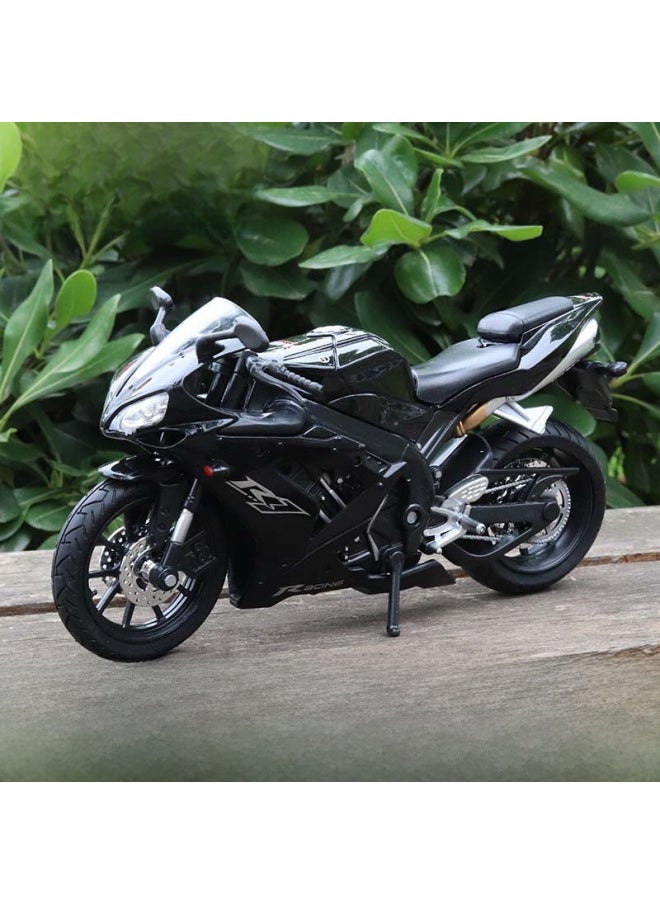 Step Into 1:12 Alloy Motorcycle Yamaha Motorcycle Children's Toy Model Ornaments Simulation Car Boy Toy-Color:796 Blue