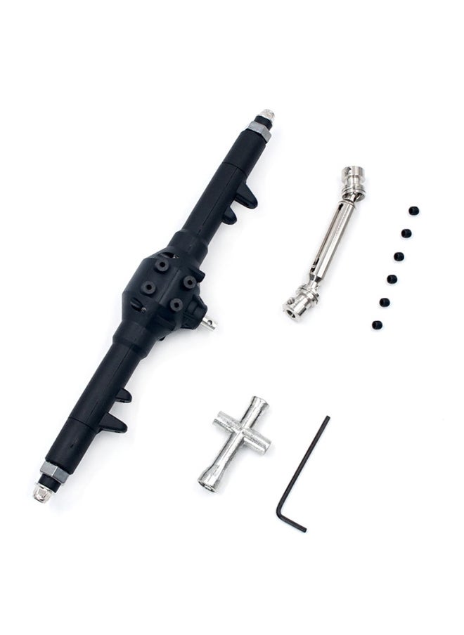 Weili 12428 12423 Rear Gearbox Rear Anti-collision Tire Rear Drive Shaft Upgrade Modification Parts OP Parts-Color:Wheels