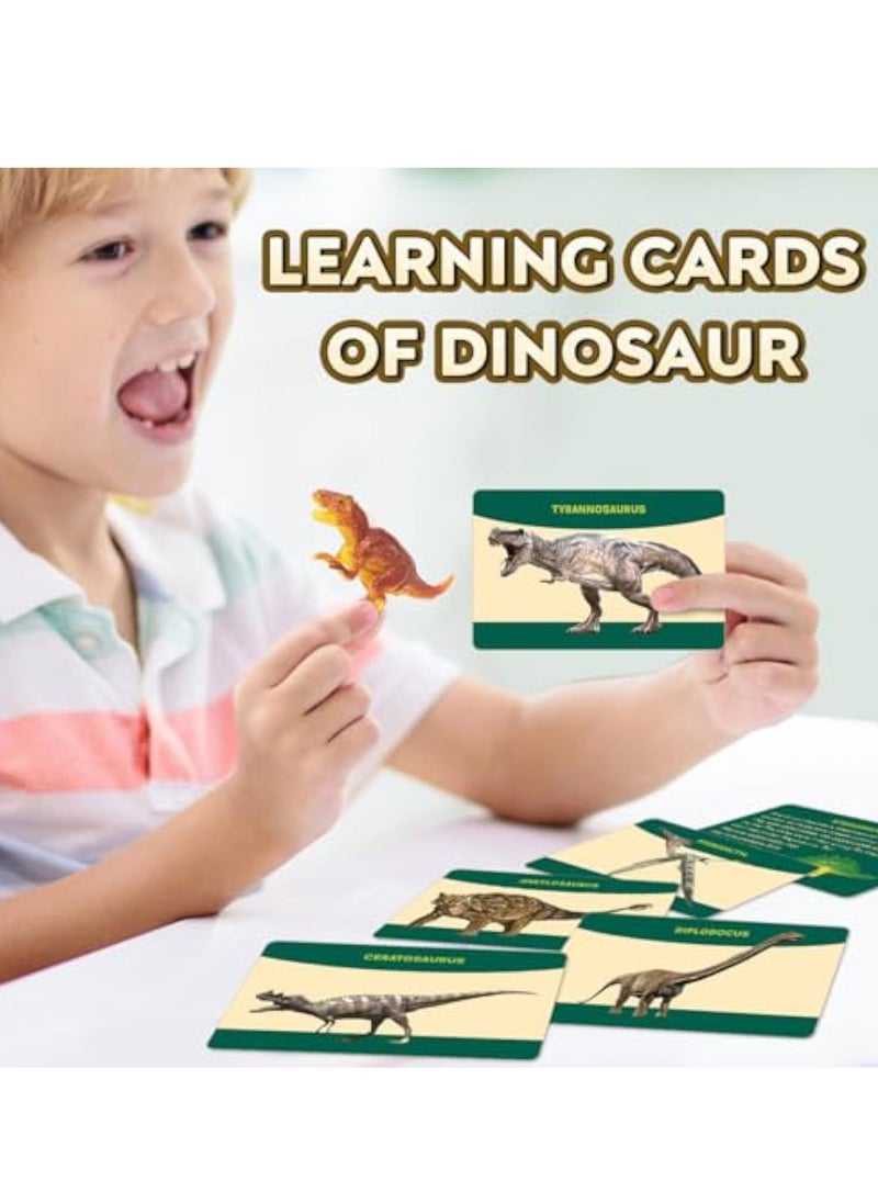 Dinosaur Eggs Dig Kit, Science STEM Toys, 12 Dino Excavation Egg Toys with Playmat, for Kids 5-7, Educational Boy Toy Party Gifts for Boys & Girls Ages