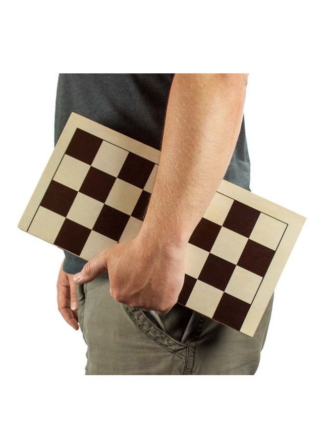 33-Piece Wooden Folding Chess Game GGAM-101 14inch