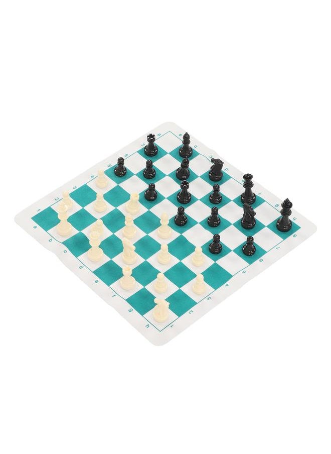 Portable Travel Chess Game Set Roll Up Board for Family Gatherings TravelKing Height 65MM