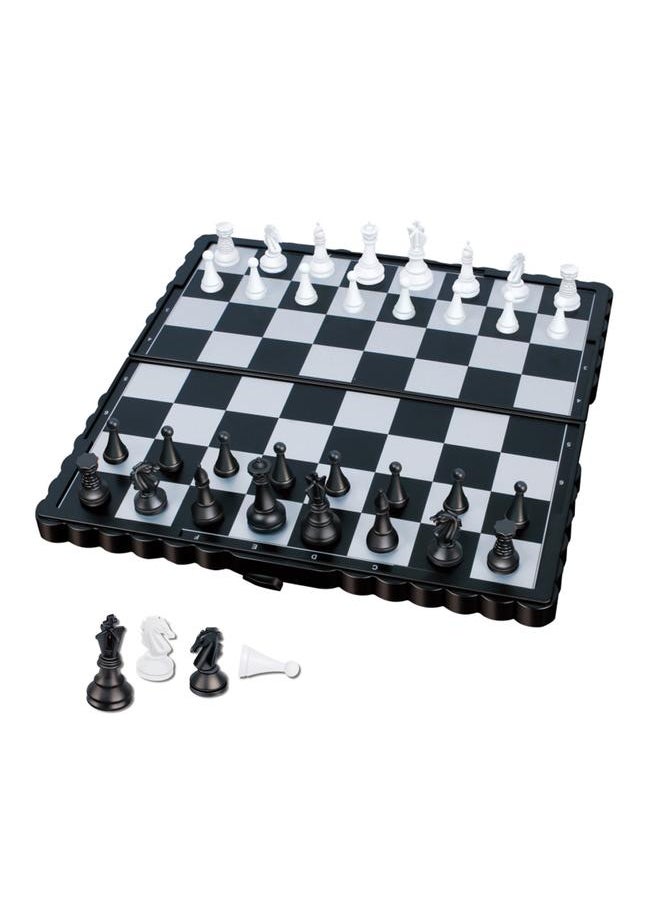 Magnetic Folding Chess Board Set Portable Mini Travel Game Educational Toys for Kids and Adults