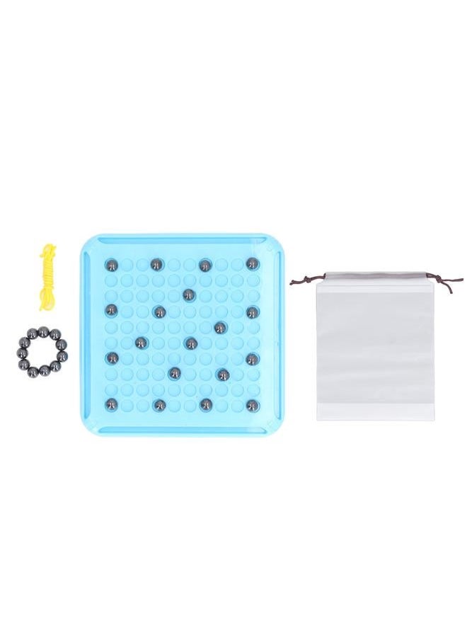 Magnetic Chess Game Set Interactive Develop Logical Thinking Magnet Board for Kids Parents Adults