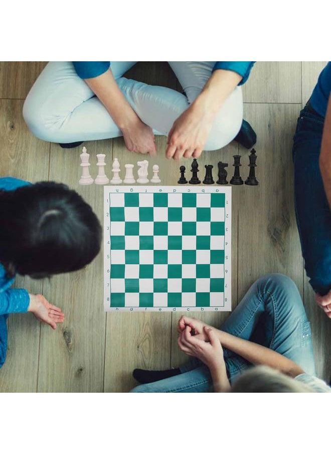 Outdoor Travel Portable International Chess Board Set with Big Canvas Bag(45cm)