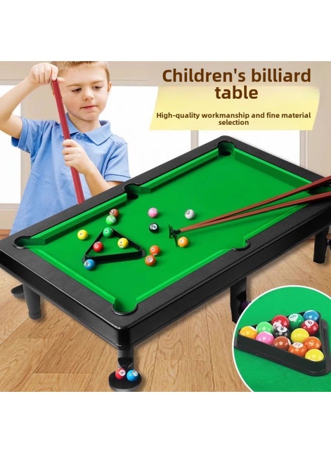 Billiards Table Home Children's Large Billiards Mini Billiards Boys' Educational Kids Parent-Child 8 Toys 6-10 Years Old-Color:small Size Billiard Table -27CM