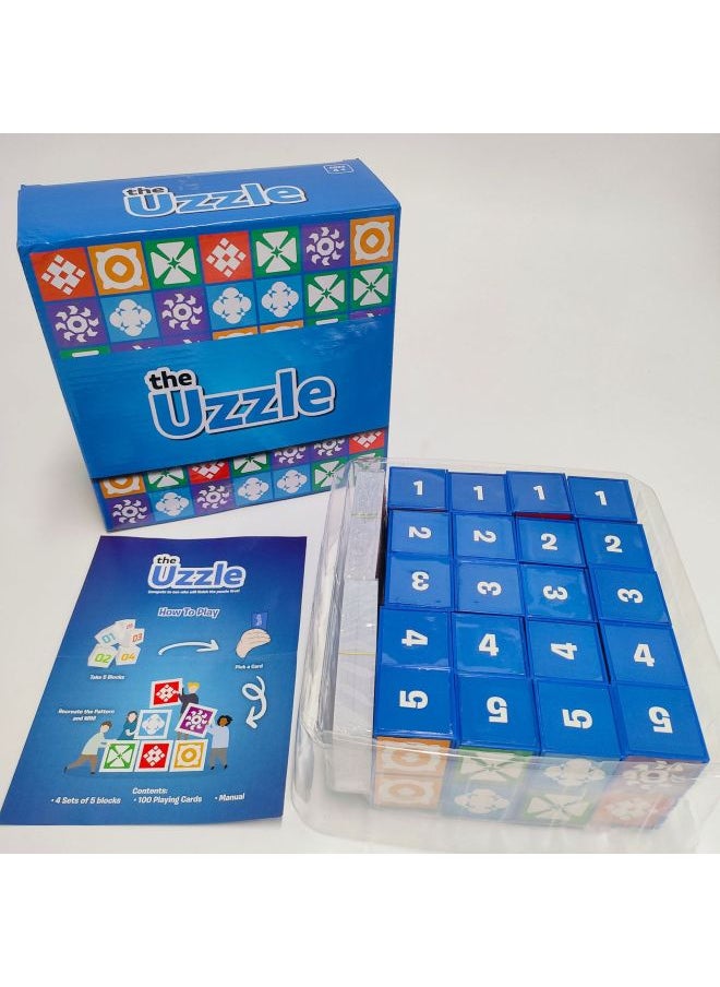 GAME UZZLE Educational Toys Puzzle Thinking Logic Matching Game Board Game Toys Parent-child Interaction-Color:1111-119z Puzzle Game