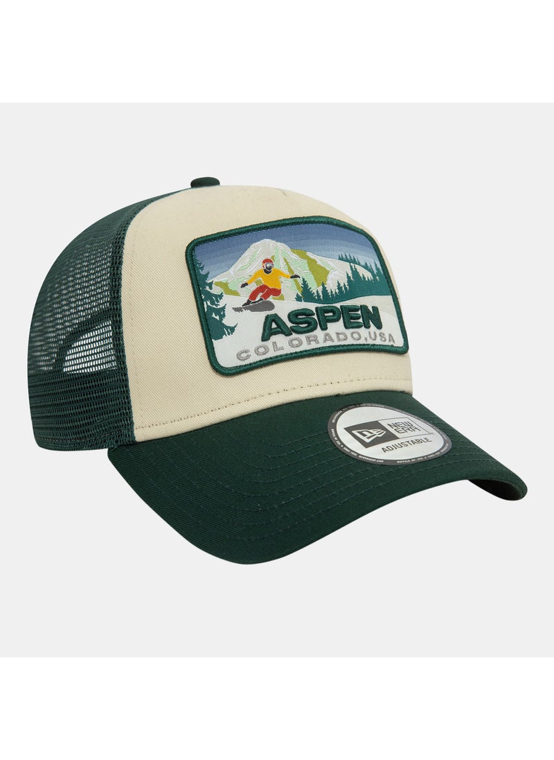 Men's Aspen Ski Patch 9FORTY Trucker Cap
