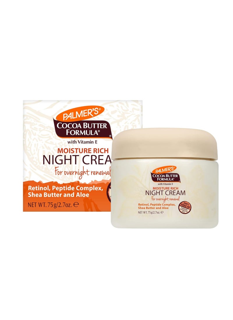 Palmer's Cocoa Butter Formula Moisture Rich Night Cream, 2.7 Ounces