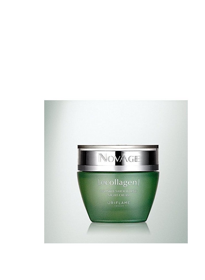 Oriflame NOVAGE Ecollagen Wrinkle Correcting Night Cream 30+ New 50 ml Sweden