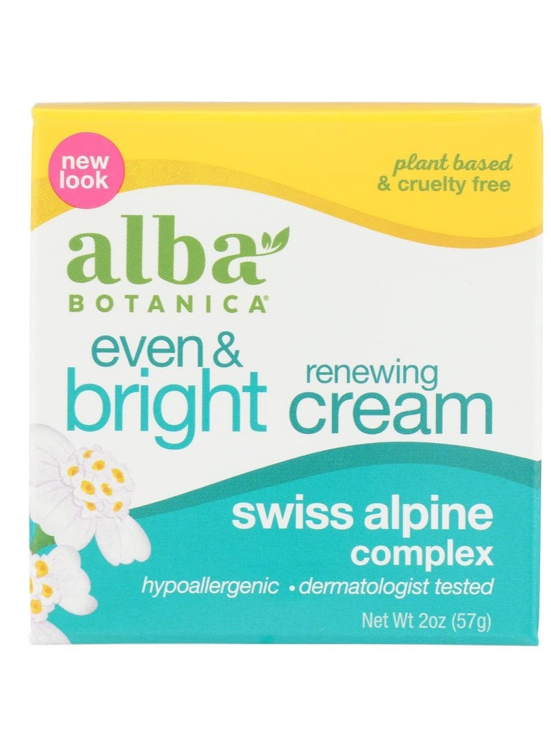 Alba BotanicaT Natural Even Advanced Sea Plus Renewal Night Cream -- 2 oz