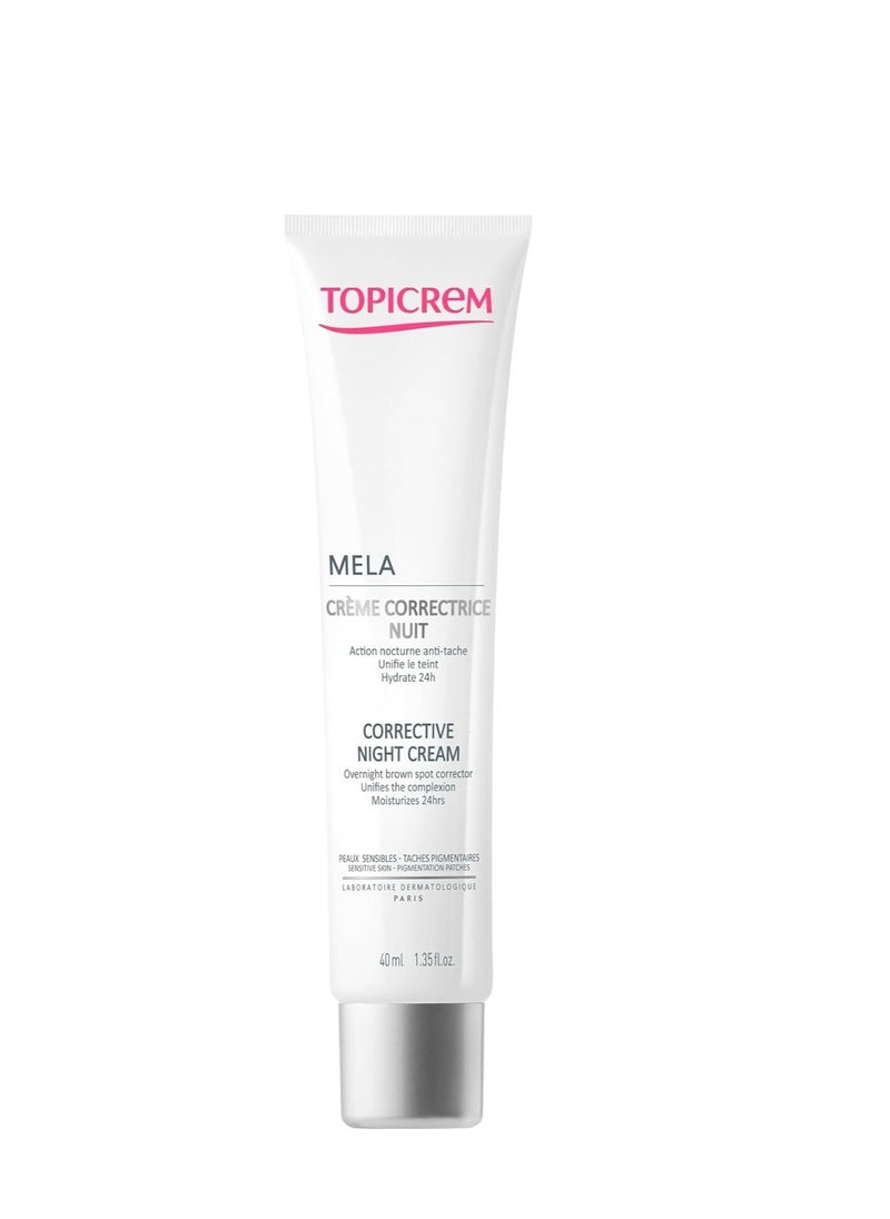 Topicrem MELA Corrective Night Cream 40ml