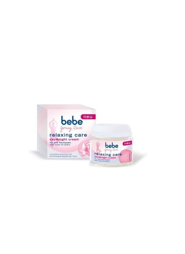 bebe Original GERMAN Young Care -Relaxing Care-Day/Night cream 50 Ml 1.7 Oz