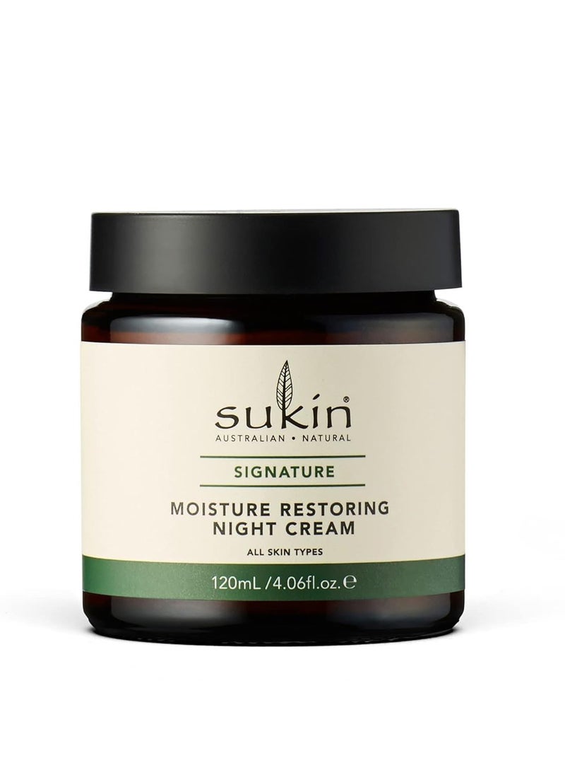 Sukin Organics Moisture Restoring Night Cream, 4.06 Fl. Oz.