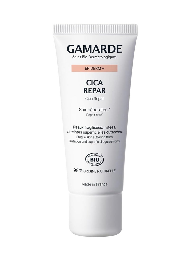 Cica Repair - Natural Origin Face Moisturizer - Fragrance-Free for Fragile and Damaged Skin - for Adults and Children 3 Plus - 1.41 oz