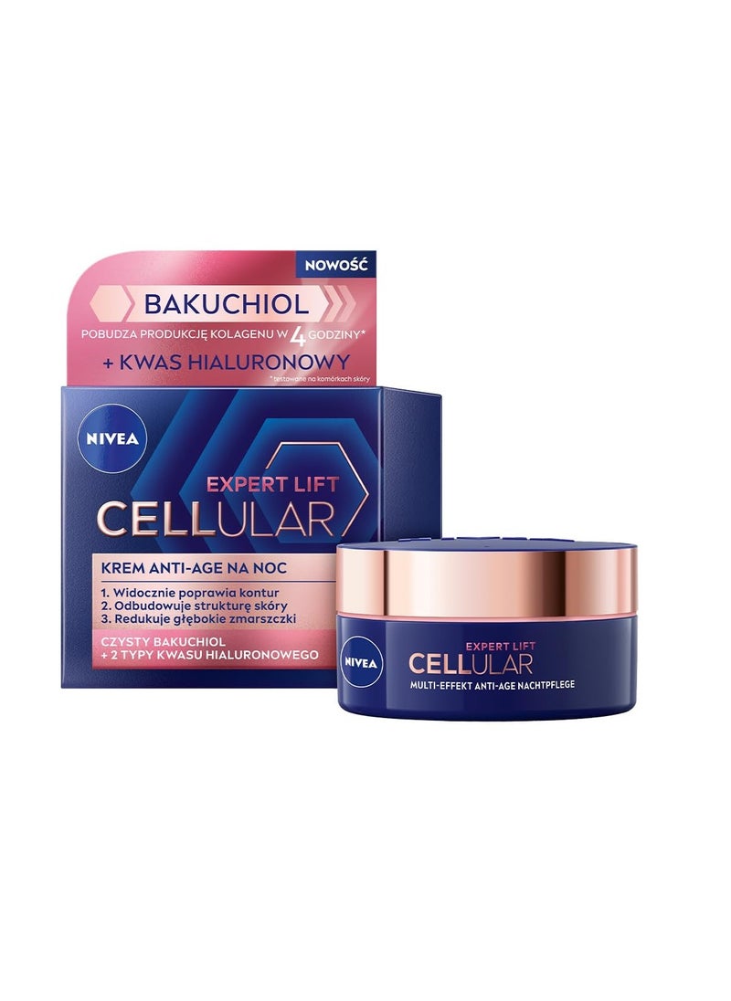 Nivea Hyaluron Cellular Filler + Elasticity Reshape night cream 50ml