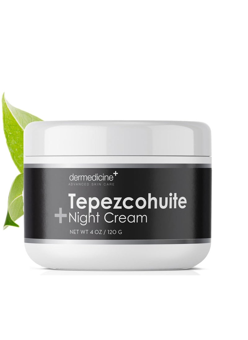 Tepezcohuite Cream Original Enhanced Formulation with Mexican Origins Mexico Night Cream Tepesquehuite Crema Beauty Products from Milagrosa Tepezcohuite Powder Para La Cara Skin Care 4oz