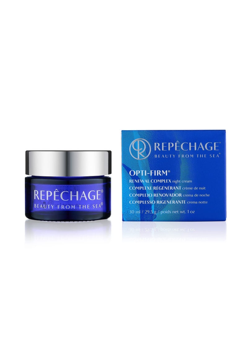 Repechage Opti Firm Renewal Complex Retinol Moisturizing Cream with Natural Vitamin A + Vitamin E + Hyaluronic Acid For Face and Eye Area Restorative Skin Care For Men and Women 1 oz