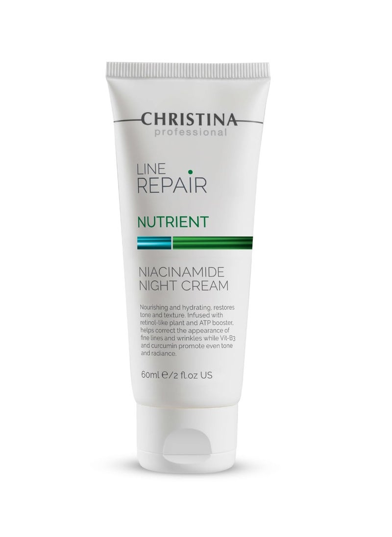 Line Repair Nutrient Niacinamide Night Cream - For Combination Normal Dry Skin 60 ml / 2 fl.oz