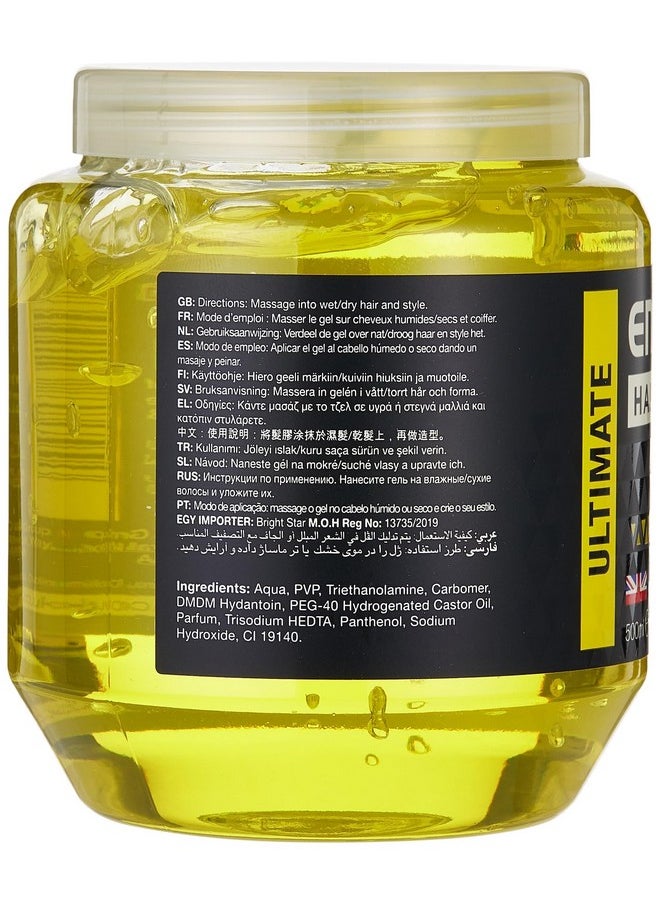 Enliven Hair Gel, Ultimate, 500ml.