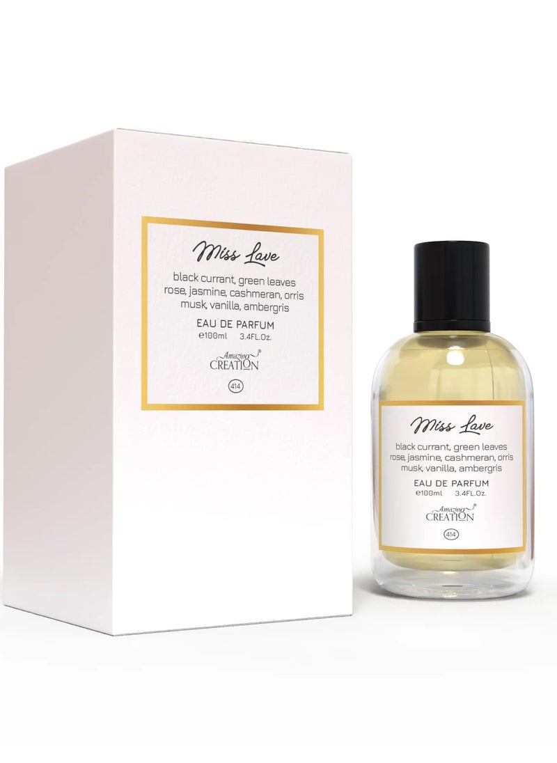 Amazing Creation Miss Lave EDP For Women 100ml PFB0414