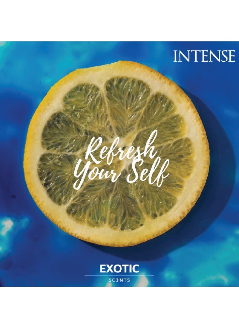 Exotic Scents Eau de Parfume Intense - 60ml | Essences of Fresh Aquatic Notes, Long Lasting Fragrance