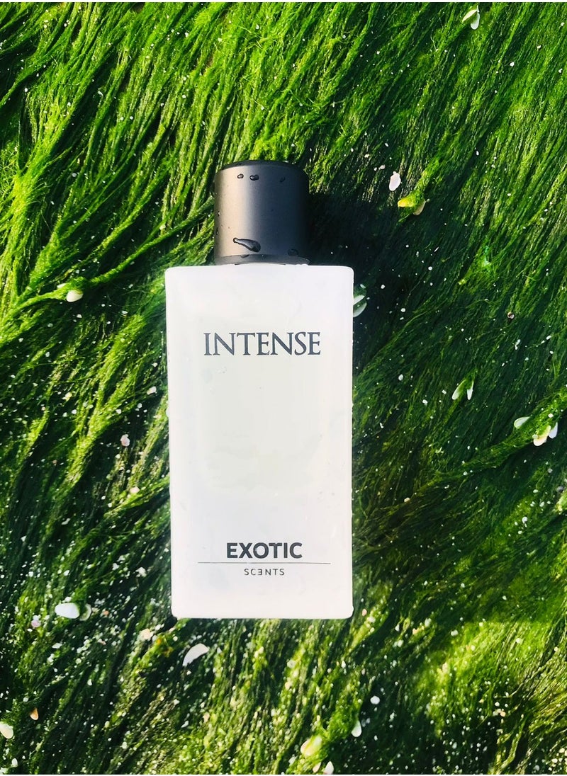 Exotic Scents Eau de Parfume Intense - 60ml | Essences of Fresh Aquatic Notes, Long Lasting Fragrance
