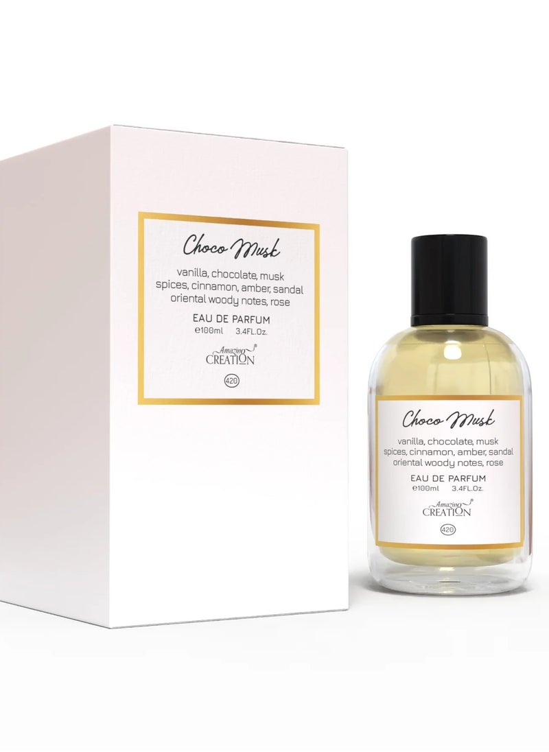 Amazing Creation Choco Musk EDP For Unisex 100ml PFB0420